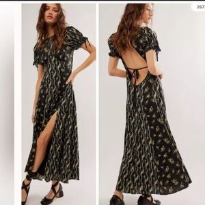 NWOT Free people Magdalena Maxi dress size 4